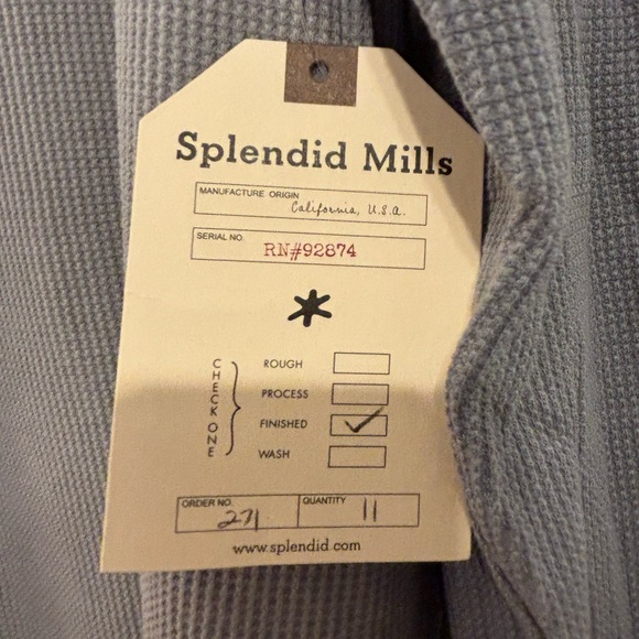 Splendid Men's Two-Tone Gray Crewneck Sweater NWT M - Picture 4 of 4